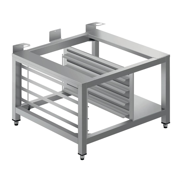 SMEG S/S Oven Stand With 4 Tray Supports for 2 x HU706