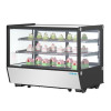 Polar G-Series Counter Display Merchandiser Square Glass - 160Ltr