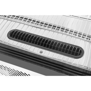 Polar G-Series Counter Display Merchandiser Square Glass - 160Ltr