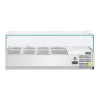 Polar G-Series Countertop Prep Fridge 3x 1/3GN & 1x 1/2GN Polar G-Series Countertop Prep Fridge 3x 1/3GN & 1x 1/2GN