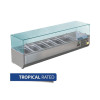 Polar G-Series Countertop Prep Fridge 5x 1/3GN & 1x 1/2GN Polar G-Series Countertop Prep Fridge 5x 1/3GN & 1x 1/2GN