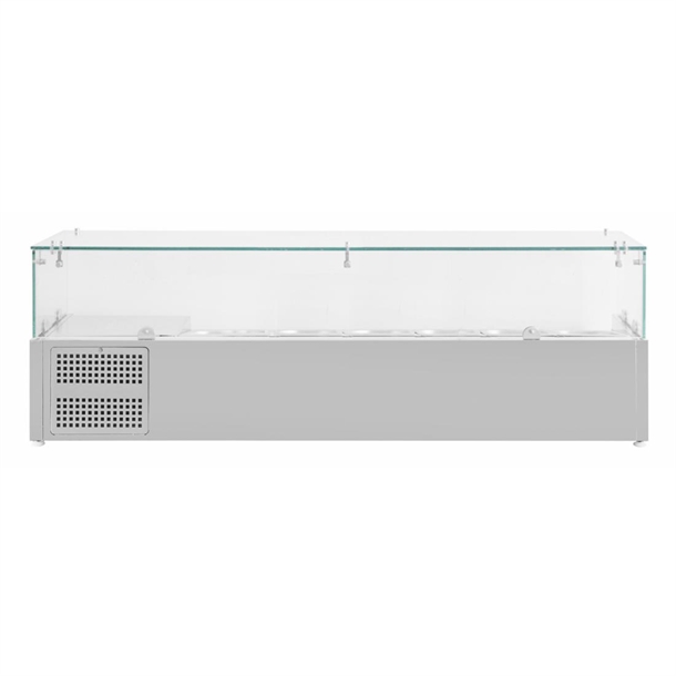 Polar G-Series Countertop Prep Fridge 5x 1/3GN & 1x 1/2GN Polar G-Series Countertop Prep Fridge 5x 1/3GN & 1x 1/2GN