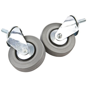 Vogue Castors for Stainless Steel Trolleys (2 Pack)