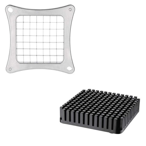 Spare Blade and Pusher for Vogue Vegetable Dicer 12.5mm Spare Blade and Pusher for Vogue Vegetable Dicer 12.5mm