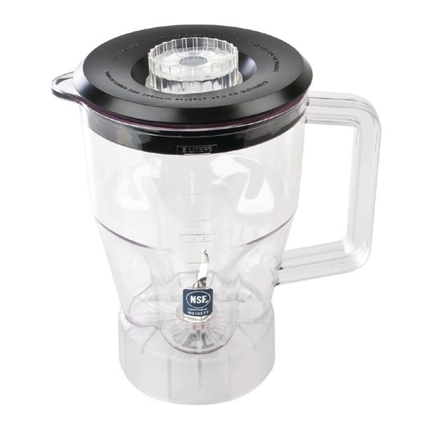 Waring Jug with Blade & Lid Polycarbonate - 2Ltr CAC59 ref 032592 Waring Jug with Blade & Lid Polycarbonate - 2Ltr CAC59 ref 032592