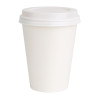 Fiesta Paper Coffee Cups 225ml 8oz White 