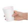 Fiesta Paper Coffee Cups 225ml 8oz White 