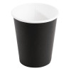 Fiesta Takeaway Coffee Cups Single Wall Black 225ml / 8oz Fiesta Takeaway Coffee Cups Single Wall Black 225ml / 8oz