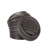 Fiesta Compostable Lid for Hot Cups Black 225ml (1000 Pack)