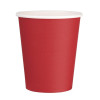 Fiesta Takeaway Coffee Cups Single Wall Red 225ml / 8oz