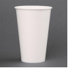 Fiesta Recyclable Cold Cup Single Wall White 340ml (1000 Pack)