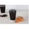 Fiesta Recyclable Coffee Cup Lids Black 340ml / 12oz and 455ml / 16oz