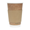 Fiesta Recyclable Cup Sleeve for 340/455ml Hot Cup (1000 Pack)