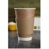 Fiesta Recyclable Cup Sleeve for 340/455ml Hot Cup (1000 Pack)