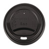 Fiesta Compostable Lid for Hot Cups Black 255ml (50 Pack) Fiesta Compostable Lid for Hot Cups Black 255ml (50 Pack)