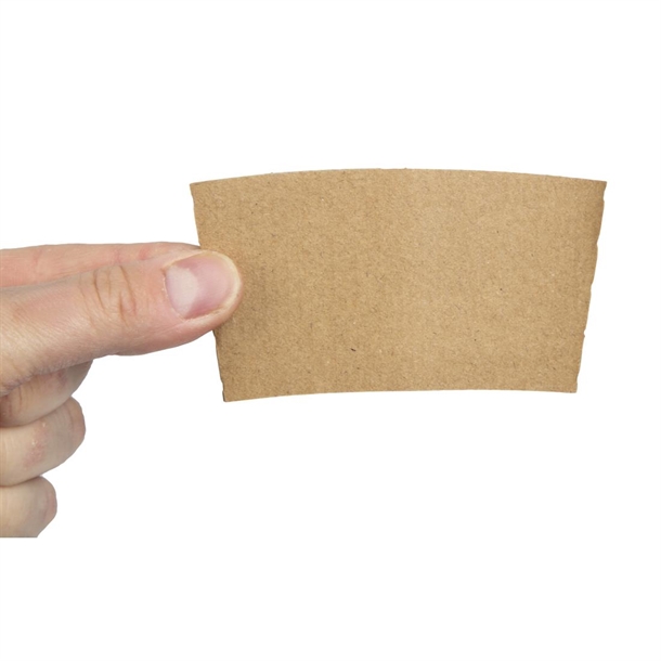 Fiesta Recyclable Corrugated Cup Sleeves for 225ml Cup (Pack of 1000)