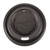 Fiesta Compostable Lid for Hot Cups Black 114ml (50 Pack) Fiesta Compostable Lid for Hot Cups Black 114ml (50 Pack)