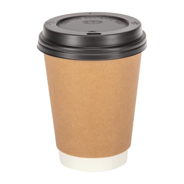 Fiesta Recyclable Hot Cup Double Wall Kraft 340ml (500 Pack) Fiesta Recyclable Hot Cup Double Wall Kraft 340ml (500 Pack)
