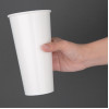Fiesta Recyclable Cold Cup Single Wall White 625ml (1000 Pack) Fiesta Recyclable Cold Cup Single Wall White 625ml (1000 Pack)
