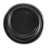 BioPak PS Plastic Lids for BioPak BioCups 80mm Black (1000 Pack)