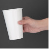 Fiesta Recyclable Cold Cup Single Wall White 455ml(1000 Pack)