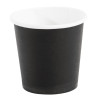 Fiesta Recyclable Hot Cup Single Wall Black 114ml (50 Pack) Fiesta Recyclable Hot Cup Single Wall Black 114ml (50 Pack)