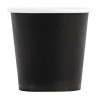 Fiesta Recyclable Hot Cup Single Wall Black 114ml (50 Pack) Fiesta Recyclable Hot Cup Single Wall Black 114ml (50 Pack)