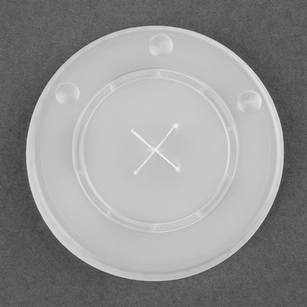 Fiesta Recyclable Lid 80mm for Paper Cold Cup 225ml (1000 Pack)