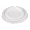 Fiesta Compostable Bagasse Hot Cup Lid 90mm for 340ml Cup (1000 Pack)