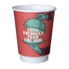 Detpak Grasp the Moment 90mm Double Wall PLA Hot Cup - 360ml (Pack 500) Detpak Grasp the Moment 90mm Double Wall PLA Hot Cup - 360ml (Pack 500)