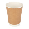 Fiesta Recyclable Hot Cup Double Wall Kraft 340ml (25 Pack) Fiesta Recyclable Hot Cup Double Wall Kraft 340ml (25 Pack)