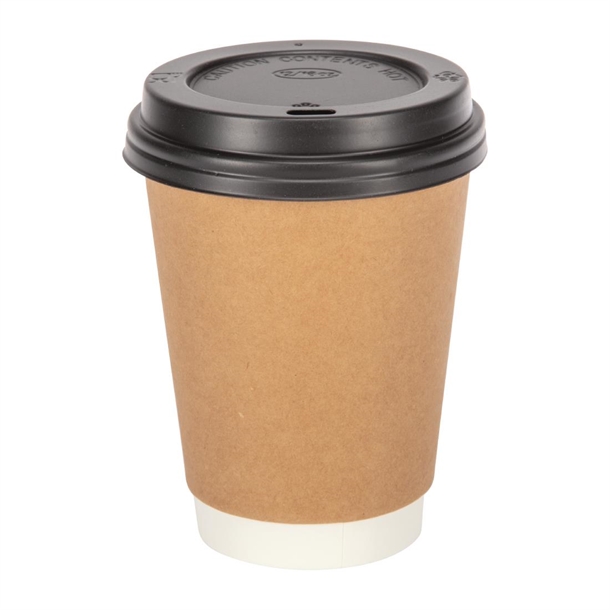 Fiesta Recyclable Hot Cup Double Wall Kraft 340ml (25 Pack) Fiesta Recyclable Hot Cup Double Wall Kraft 340ml (25 Pack)