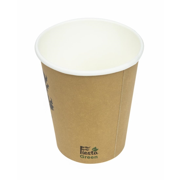 Fiesta Compostable Hot Cup Single Wall Kind 255ml (50 Pack)