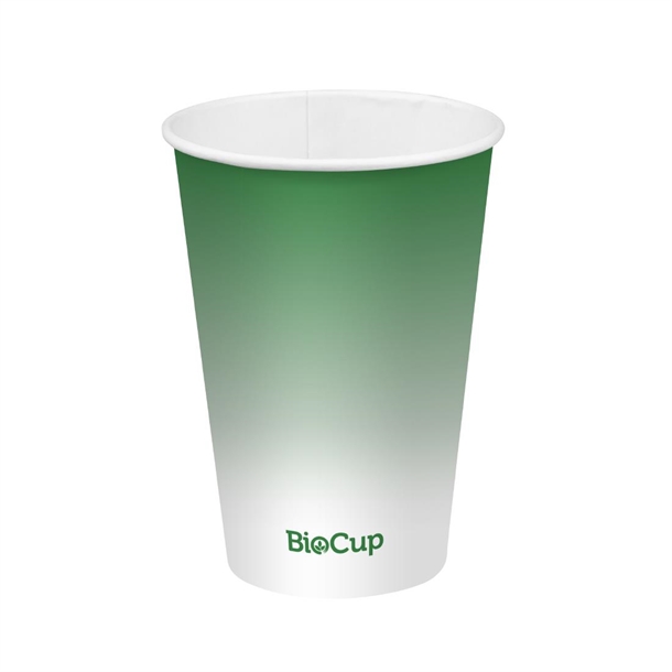 BioPak Cold Paper BioCup Green - 420ml / 90mm (1000 Pack) BioPak Cold Paper BioCup Green - 420ml / 90mm (1000 Pack)
