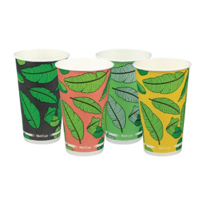 BioPak Paper Cold BioCup 510ml 16oz (1000 Pack)