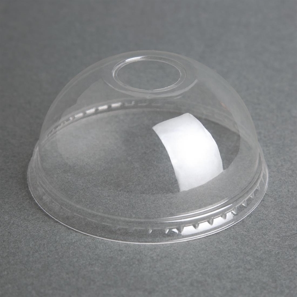Fiesta Compostable PLA Domed Lid for 340/455/568ml Cup (1000 Pack)