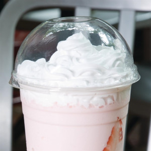 Fiesta Compostable PLA Domed Lid for 340/455/568ml Cup (1000 Pack) Fiesta Compostable PLA Domed Lid for 340/455/568ml Cup (1000 Pack)