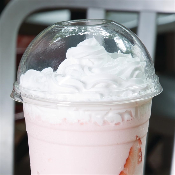 Fiesta Compostable PLA Domed Lid for 340/455/568ml Cup (1000 Pack)