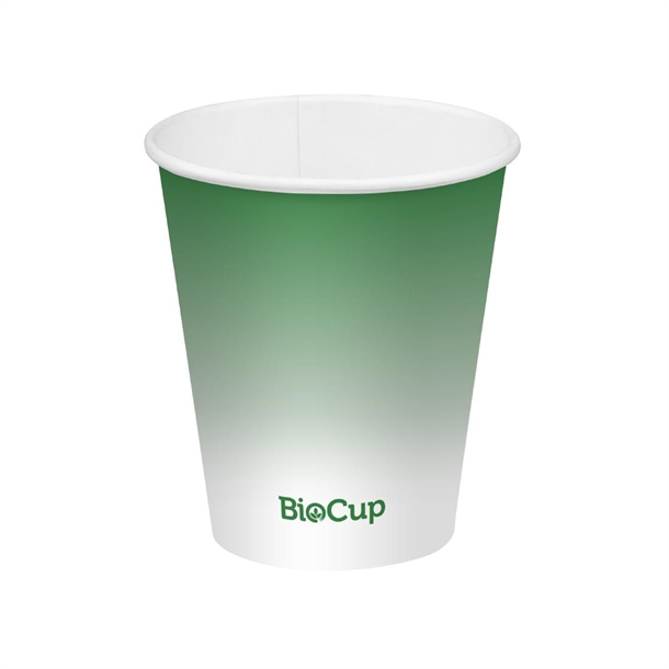 BioPak Cold Paper BioCup Green - 300ml / 90mm (1000 Pack) BioPak Cold Paper BioCup Green - 300ml / 90mm (1000 Pack)