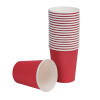 Fiesta Recyclable Hot Cup Single Wall Red 225ml (50 Pack) Fiesta Recyclable Hot Cup Single Wall Red 225ml (50 Pack)