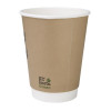Fiesta Compostable Hot Cup Double Wall Kind  340ml (25 Pack)