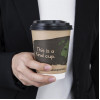 Fiesta Compostable Hot Cup Double Wall Kind  340ml (25 Pack)