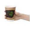Fiesta Compostable Hot Cup Double Wall Kind  340ml (25 Pack)