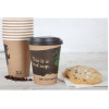 Fiesta Compostable Hot Cup Single Wall Kind 340ml (50 Pack)