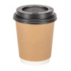 Fiesta Recyclable Hot Cup Double Wall Kraft 225ml (25 Pack)