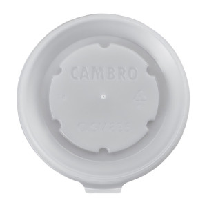Cambro disposable lids for MDSM8 mug and MDSB5 bowl (1500 Pack)