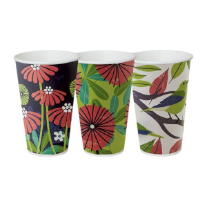 Detpak Grasp the Moment Tall 80mm Single Wall PLA Hot Cup - 360ml (Pack 1000)