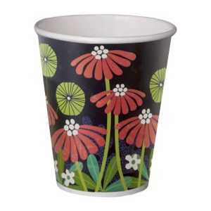 Detpak Grasp the Moment 80mm Single Wall PLA Hot Cup - 240ml (Pack 1000)