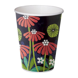 Detpak Grasp the Moment 90mm Single Wall PLA Hot Cup - 360ml (Pack 1000)