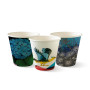 BioPak Art Series Hot BioCups Single Wall 280ml / 8oz (1000 Pack)